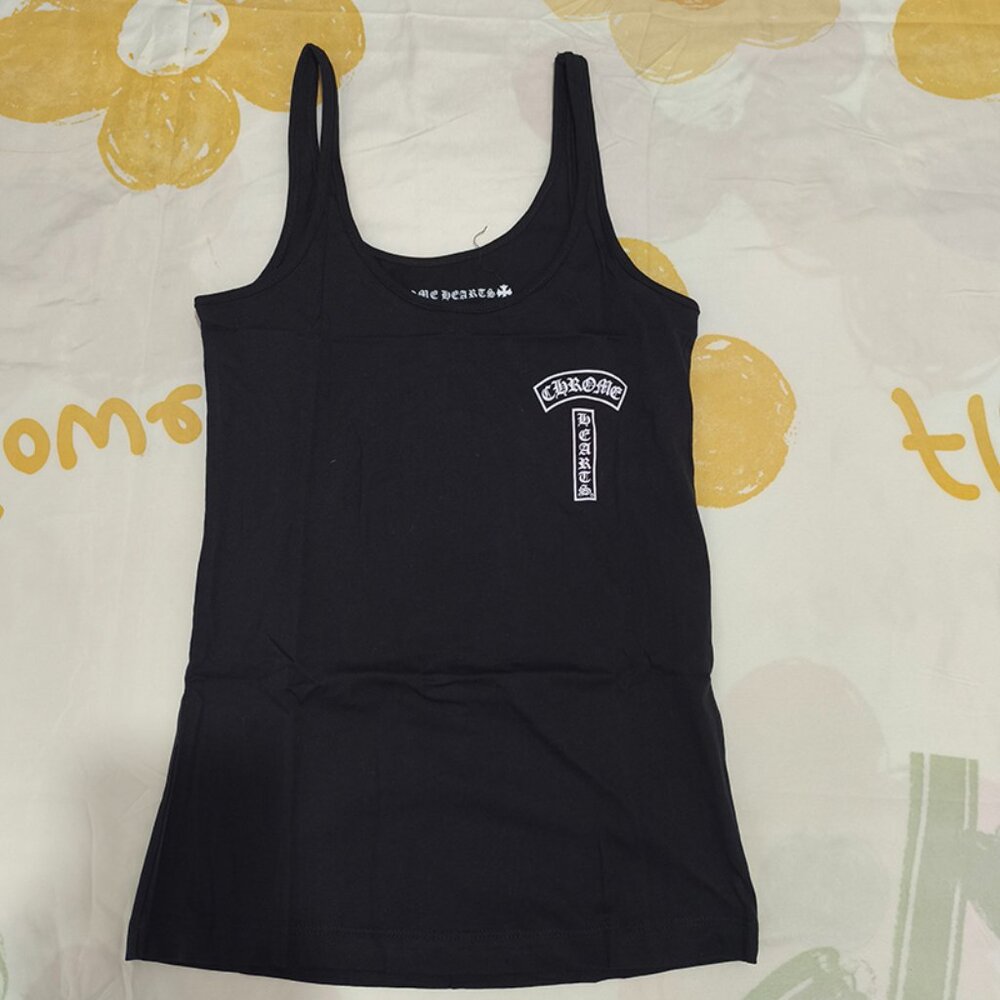 Chrome Hearts Black Fitted Tank Top - Picture 4 of 6
